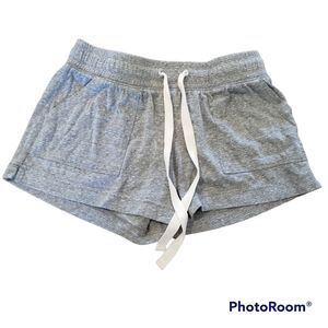 Heather gray lounge shorts, Just Be, S